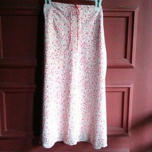 Ann Taylor 100% Silk Skirt